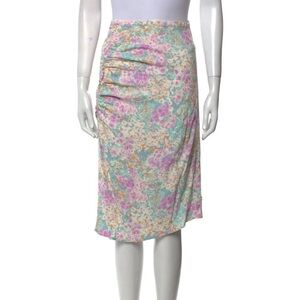 Rouje Paris Floral Midi Skirt